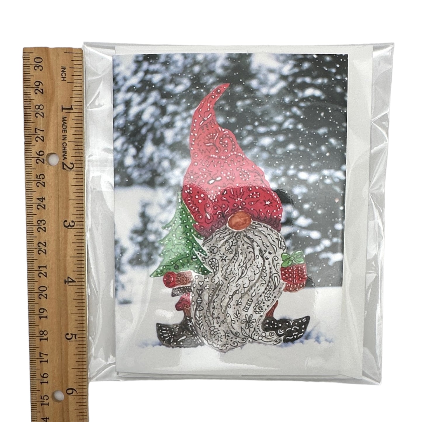 Comin' Gnome for Christmas! Greeting Card 2-Pack