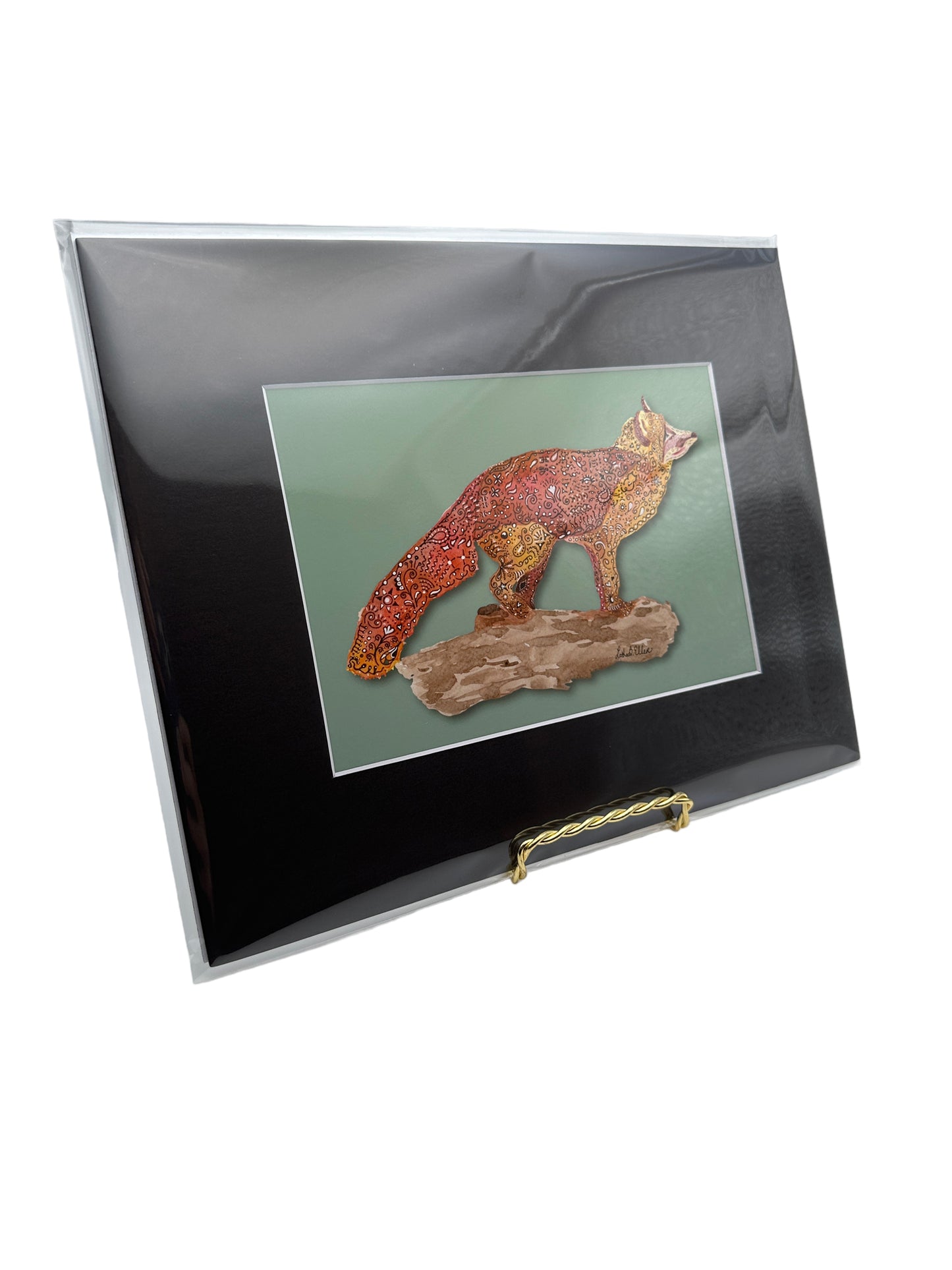 Foxy Loxy Matted Print - 3 Sizes Available