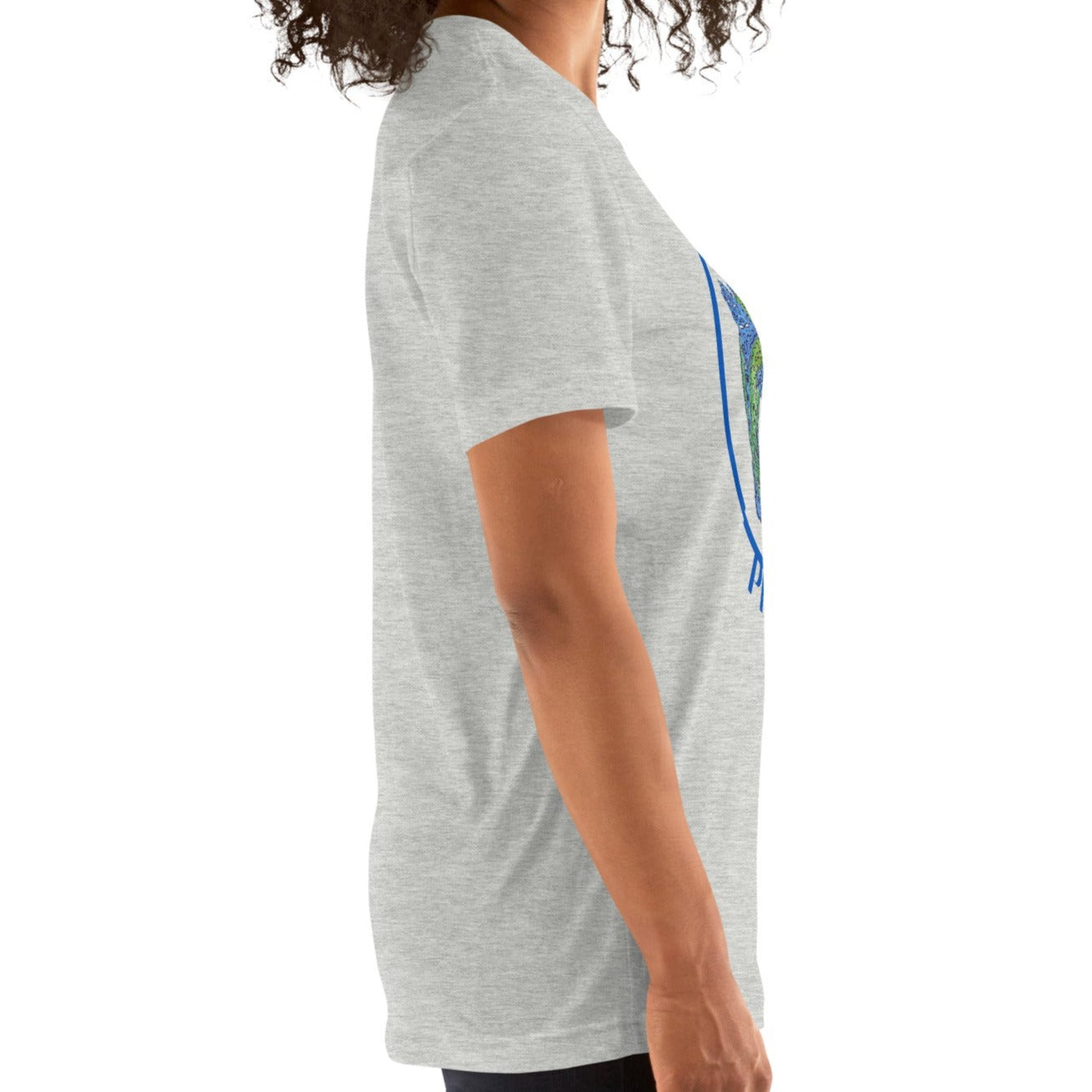 Pisces Zodiac Unisex Tshirt Original Artwork side view