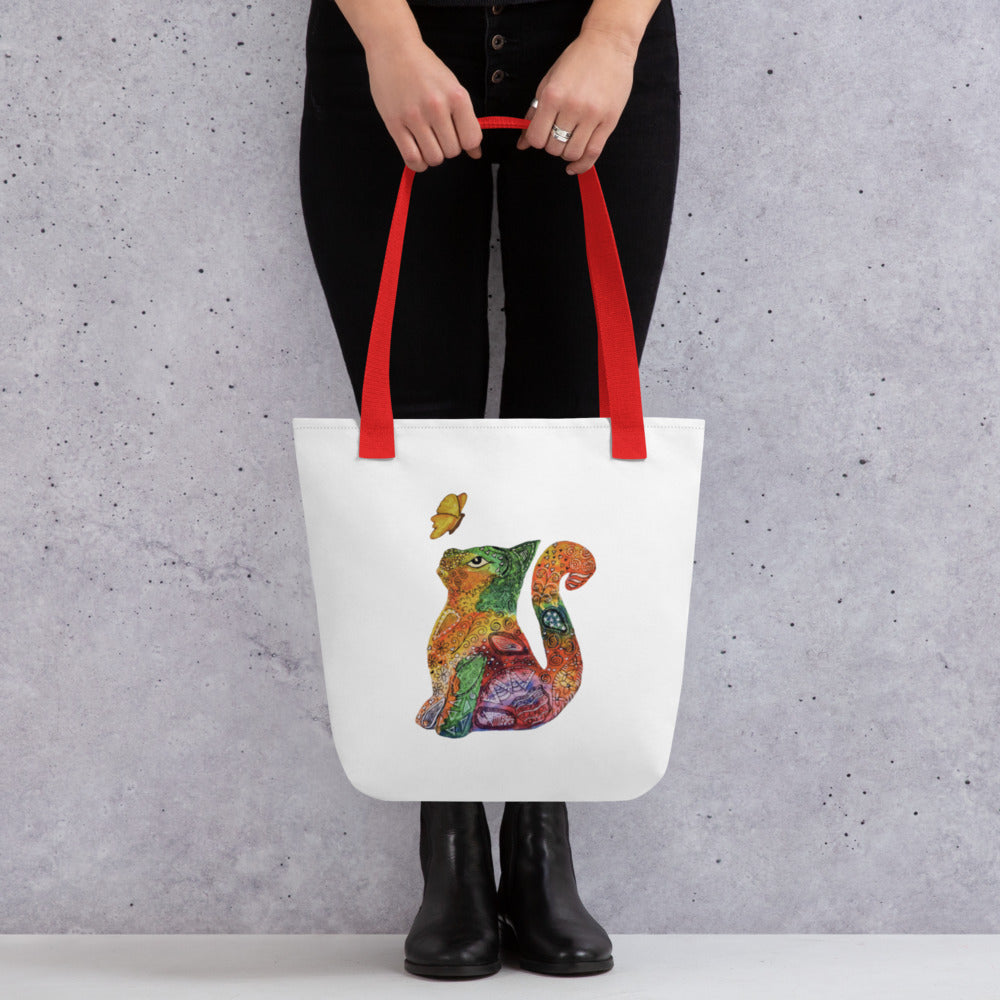 R. Kitty Two-Sided Tote bag