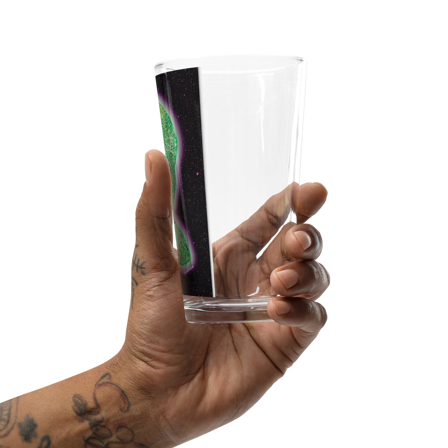 Alien Shaker Pint Glass