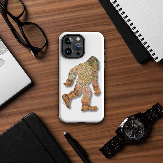 Bigfoot iPhone® Tough Case - Original Artwork Design - Durable Protective Phone Cover - Unique Gift for Cryptozoology Fans